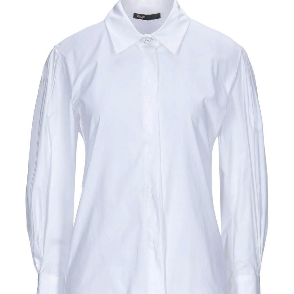 Maje 100% Cotton Long Sleeves Shirt